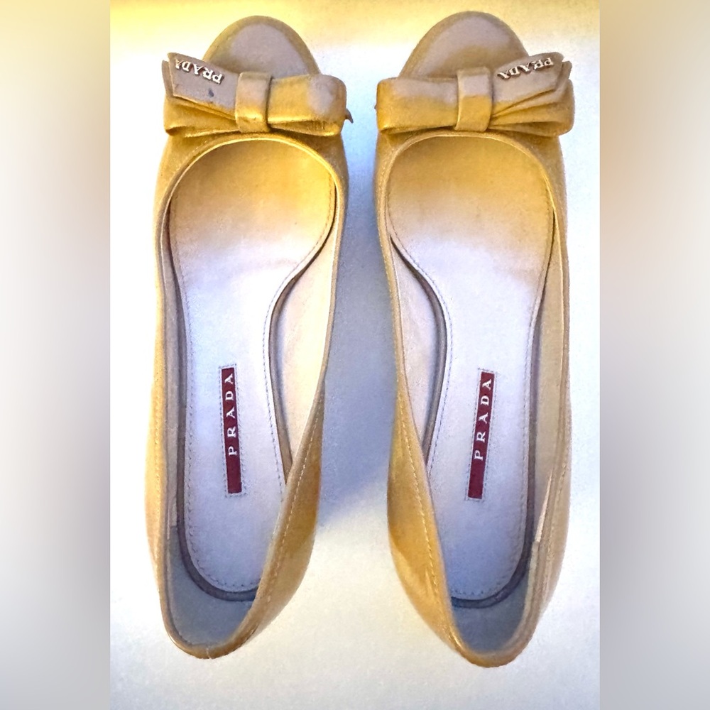 Prada Sport Women's Patent Leather Shoes with block heel - Picture 6 of 6